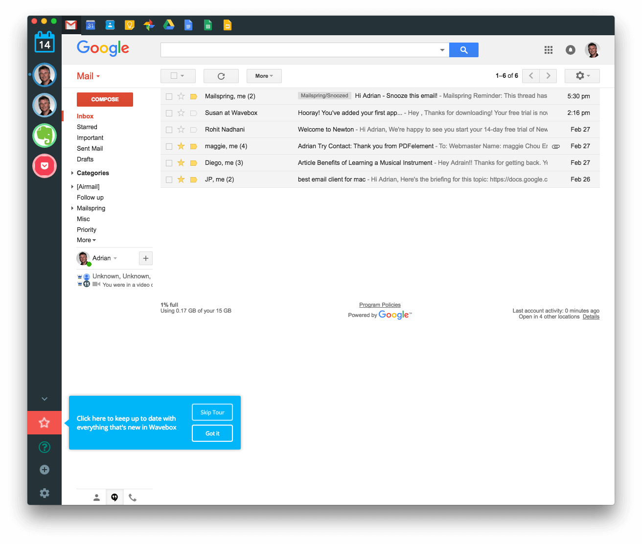 email sender for mac